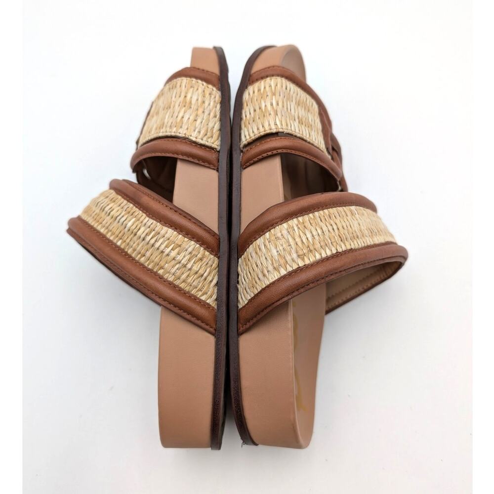 Sam Edelman Rowan Double Strap Slide Sandals Women's Dk Natural Size US6.5M - Picture 11 of 11